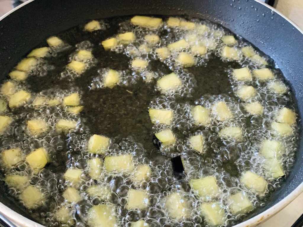 friggere le melanzane